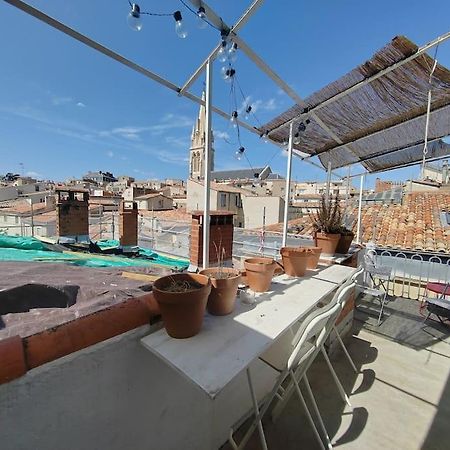 Appartement Superbe T3 Terrasse Avec Vue Centre Historique à Montpellier Extérieur photo